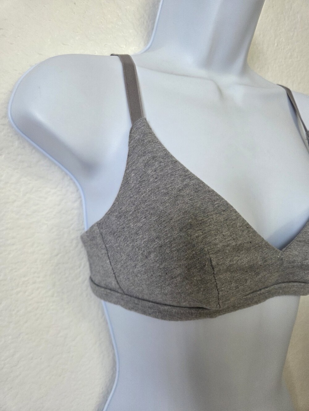 Knickey Triangle Bralette Women's Size Small Bundle Of 3 Organic Cotton - Picture 7 of 12
